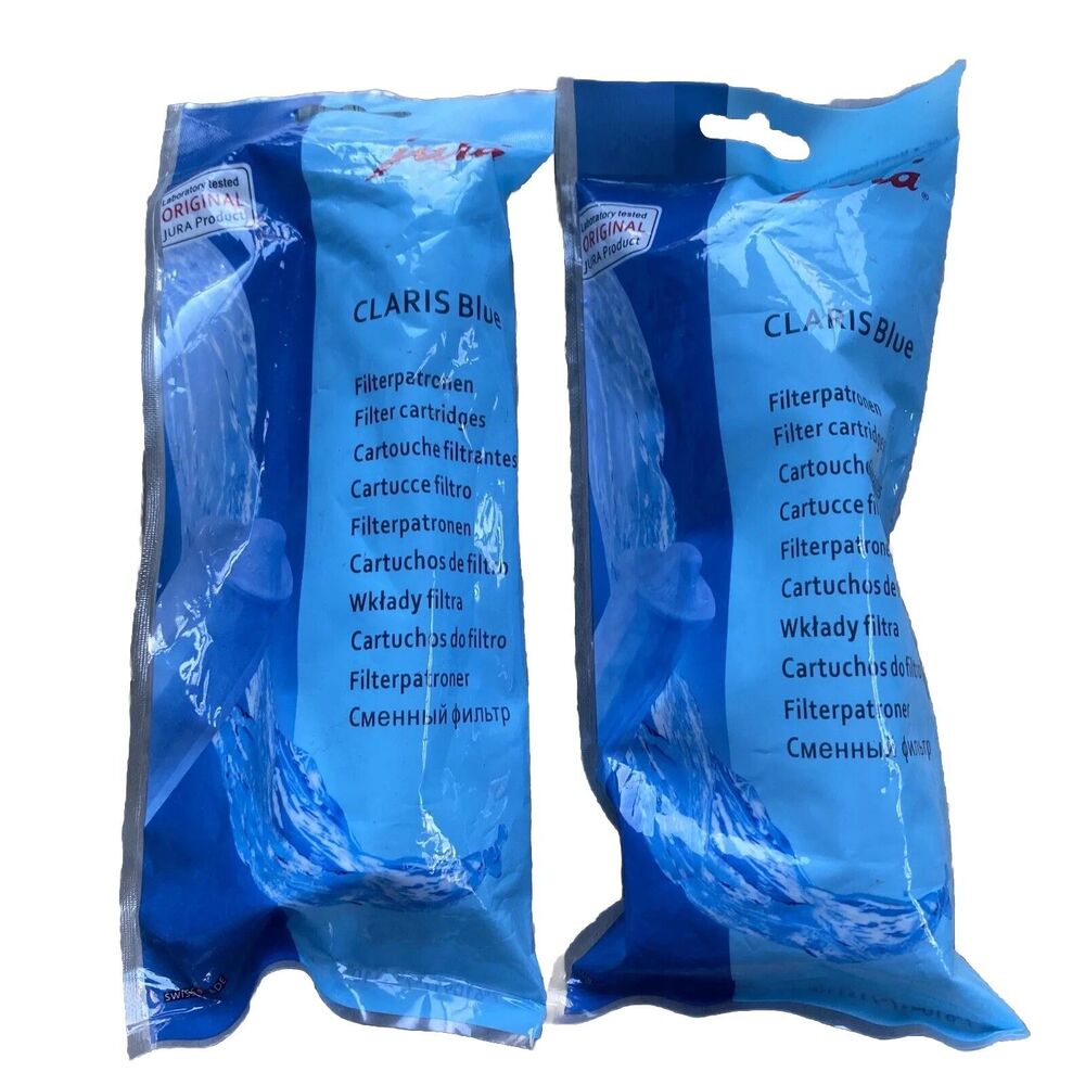 Jura Claris Blue Water Filter 71311 for Coffee Maker Lot Of 2 New Sealed